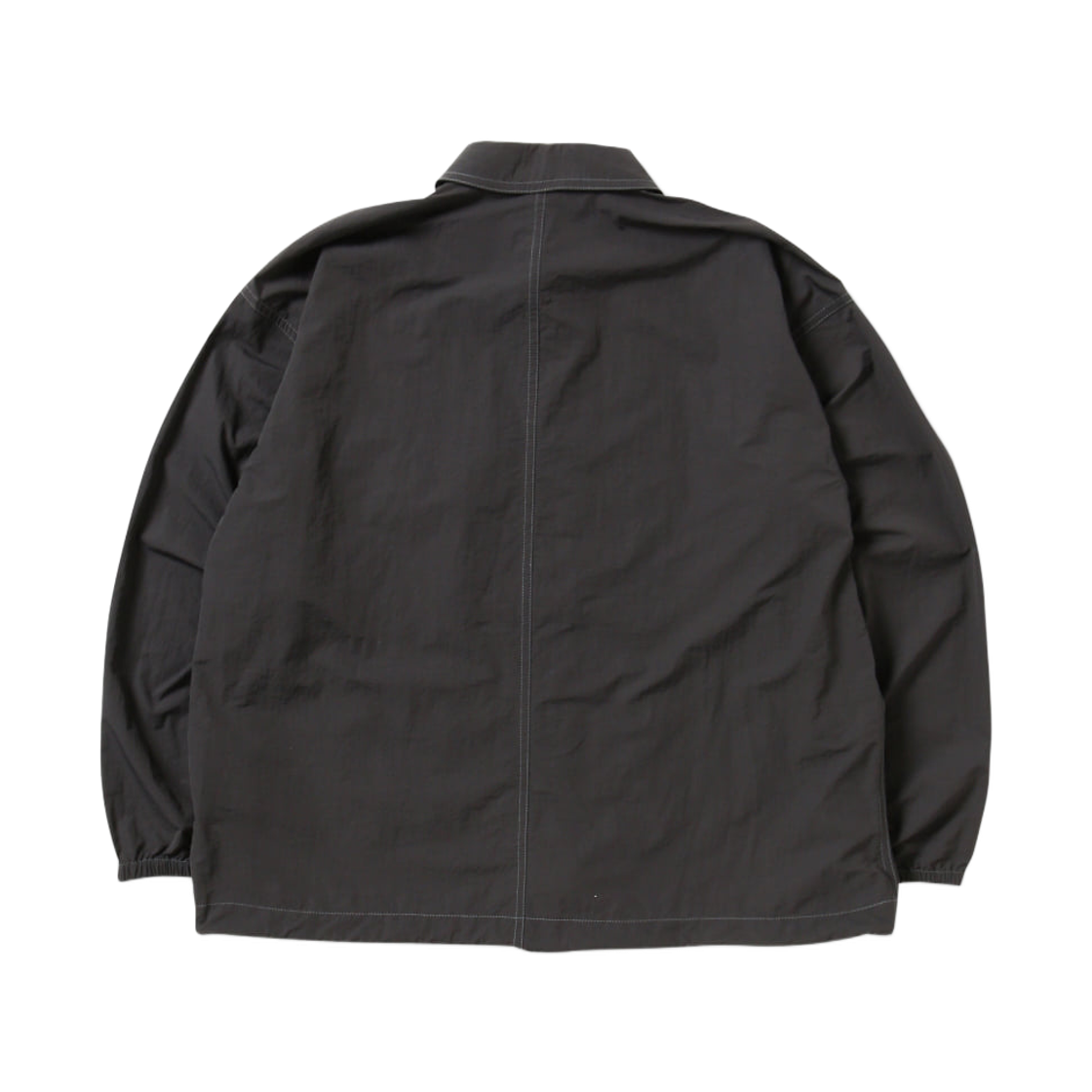 앤드 원더 크링클드 나일론 셔츠 자켓 차콜(And Wander Crinkled Nylon Shirts Jacket Charcoal) - 2