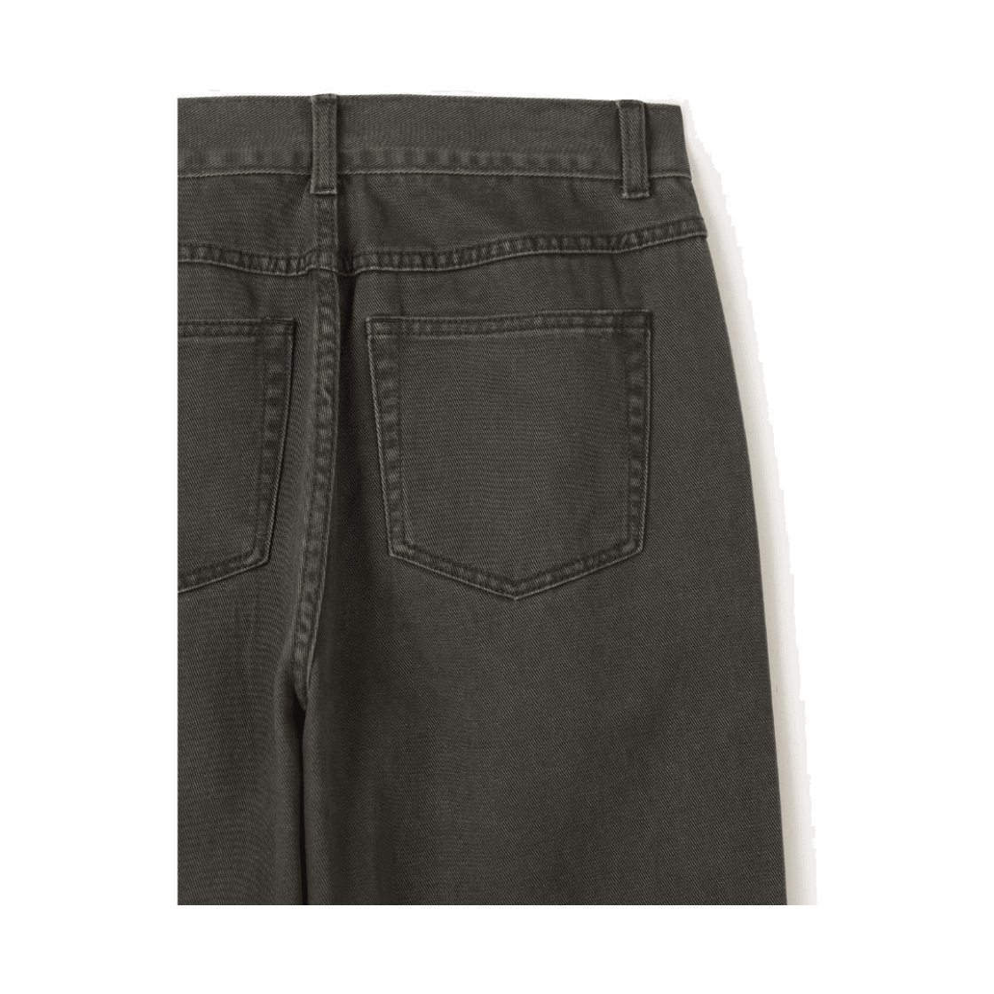 24/7 시리즈 커브드 와이드 데님 브라운(24/7 series Curved Wide Denim Brown) - 5