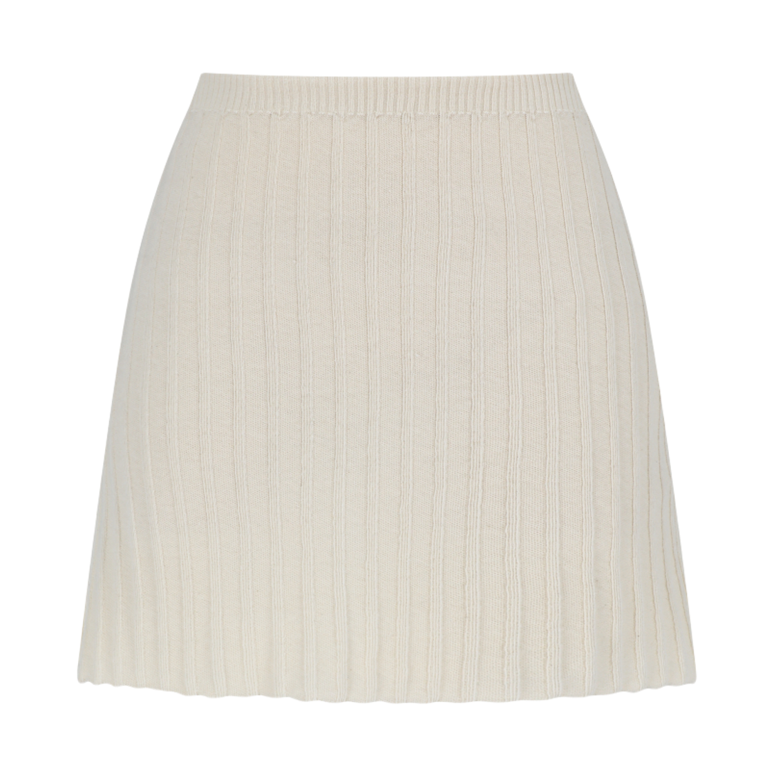 쥬키프 코튼믹스 사이드 슬릿 스코트 아이보리(Juukiff Side Slit Skort In Protein Mixed Cotton Ivory) - 1