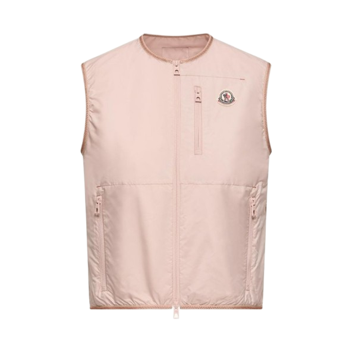 L1-093-1A00150-53A5E-50H (W) Moncler Alshain Vest Light Pink - 26SS