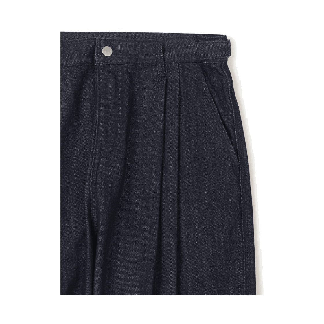 24/7 시리즈 어드저스터블 로우 와이드 데님 인디고(24/7 series Adjustable Raw Wide Denim Indigo) - 4