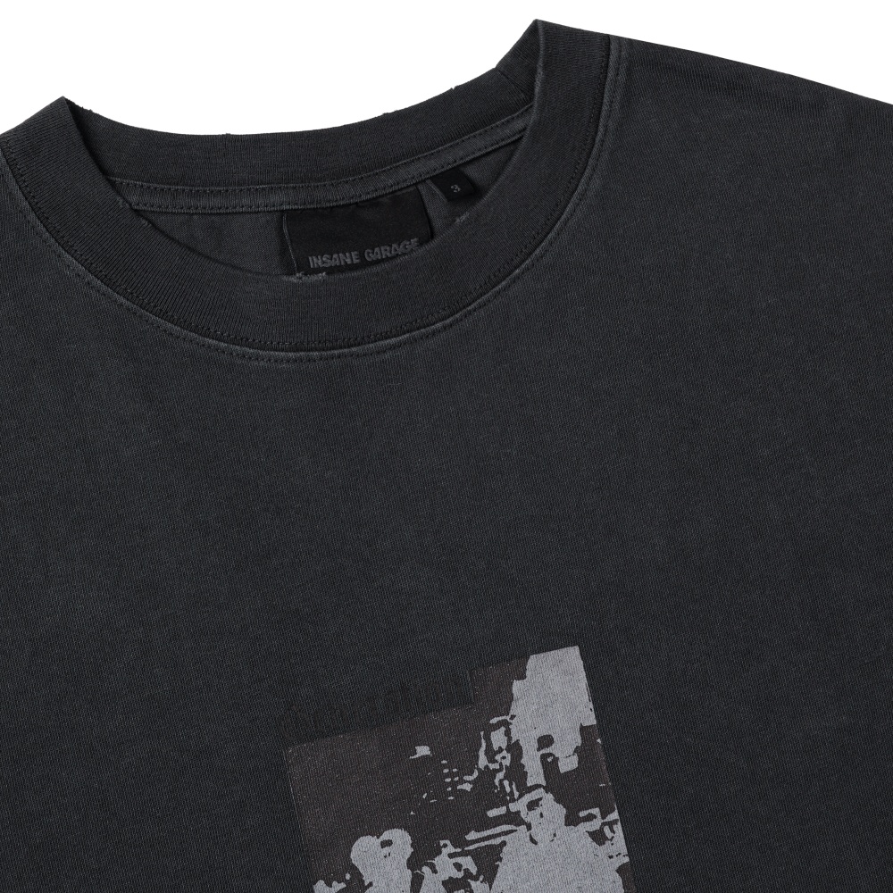 인세인개러지 모즈 티셔츠 - 빈티지 블랙(INSANE GARAGE Mods T-Shirt_Vintage Black) - 3