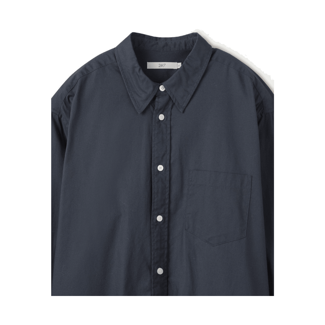 24/7 시리즈 컴팩트 스트레치 옥스포드 셔츠 네이비(24/7 series Compact Stretch Oxford Shirts Navy) - 3