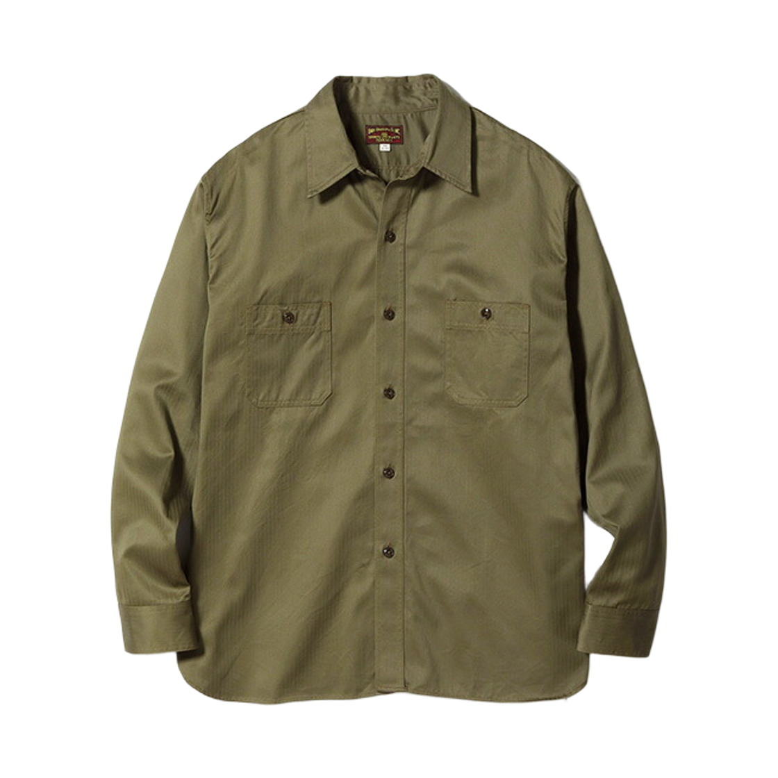 버즈 릭슨 헤링본 워크 셔츠 올리브(Buzz Rickson's Herringbone Work Shirt Olive) - 1