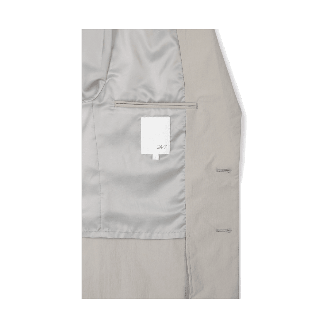 24/7 시리즈 엔트런스 더블 스트레치 셋업 자켓 아이보리(24/7 series Entrance Double Stretch Set-Up Jacket Ivory) - 6