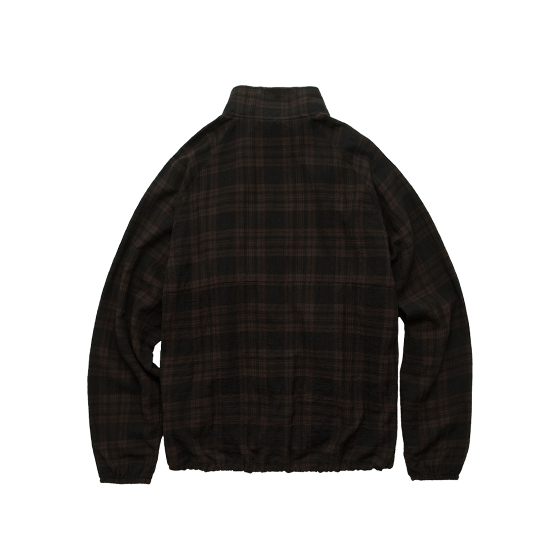 [더블적립] 폴리테루 휴먼인덱스 휴먼 체크 트랙 자켓 브라운([더블적립] Polyteru Human Index Human Check Track Jacket Brown) - 2