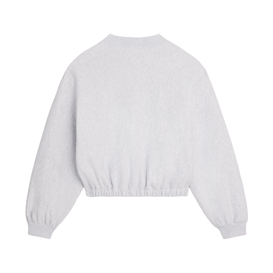 (W) 셀린느 코튼 플리스 테디 자켓 페일 그레이 오프 화이트((W) Celine Cotton Fleece Teddy Jacket Pale Grey Off White) - 2