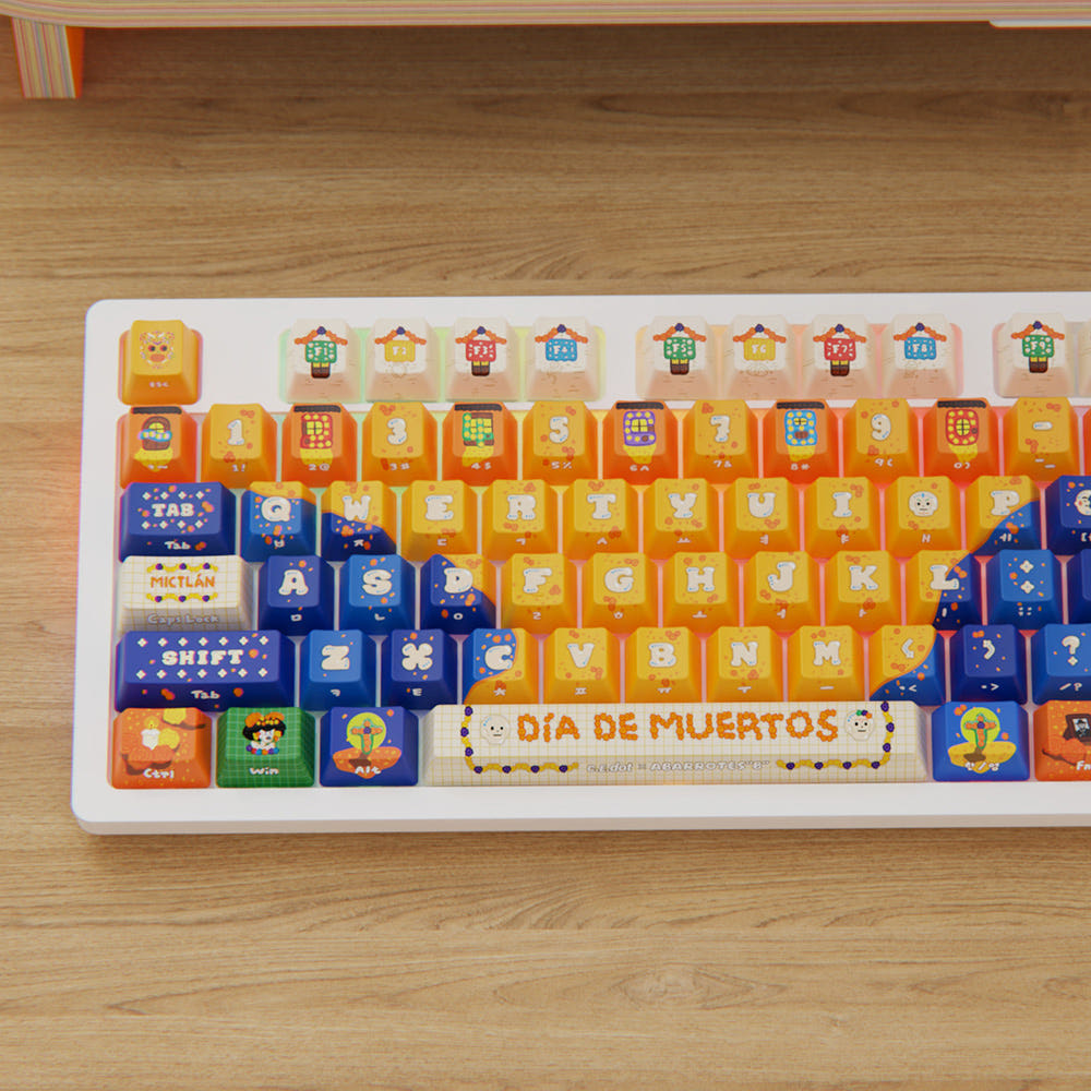시이닷 믹뜰란 유선 LED 기계식 키보드(C.e.dot Mictlan Wired LED Mechanical Keyboard) - 4