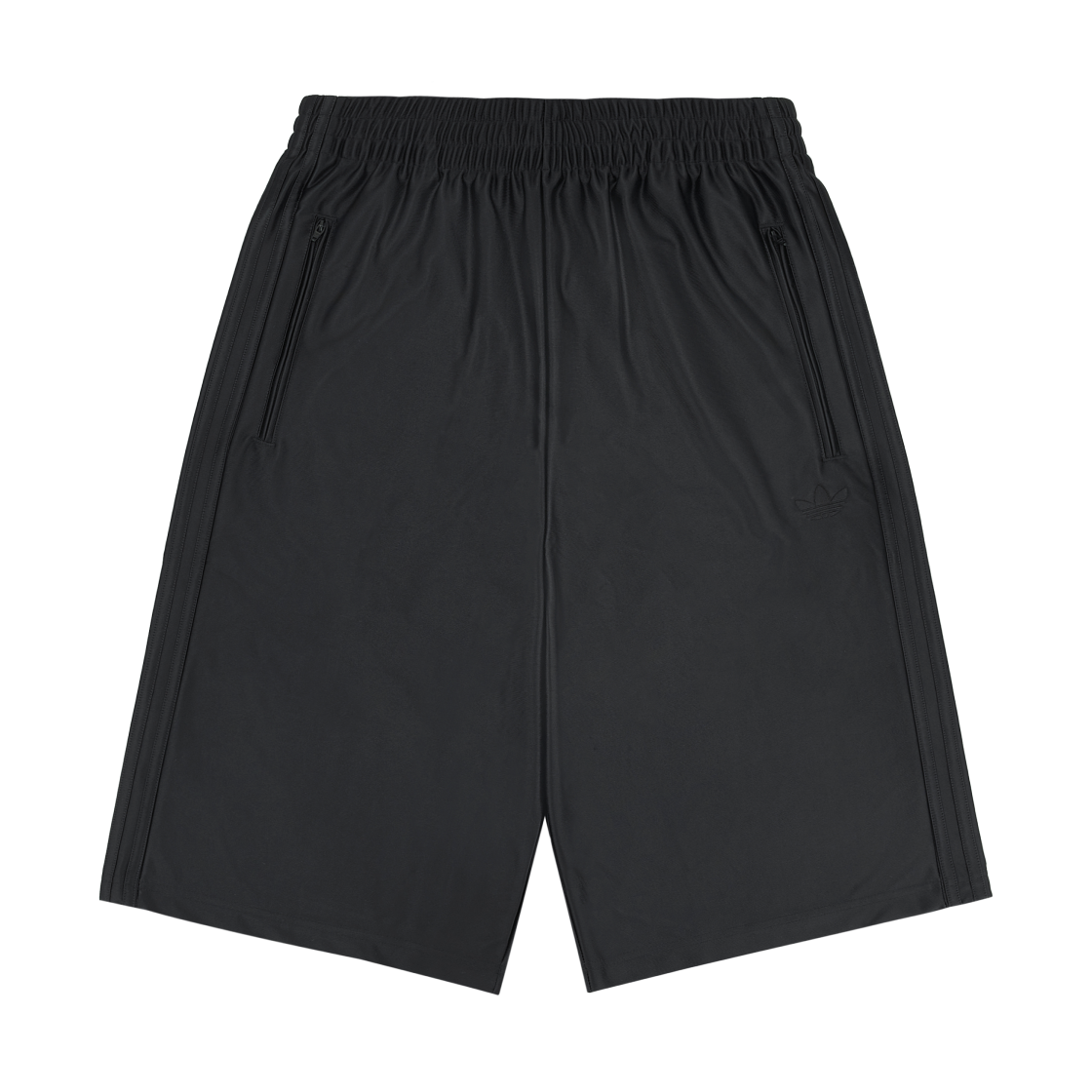 JW5962 Adidas Firebird Adicolor Metallic Long Shorts Black - KR Sizing