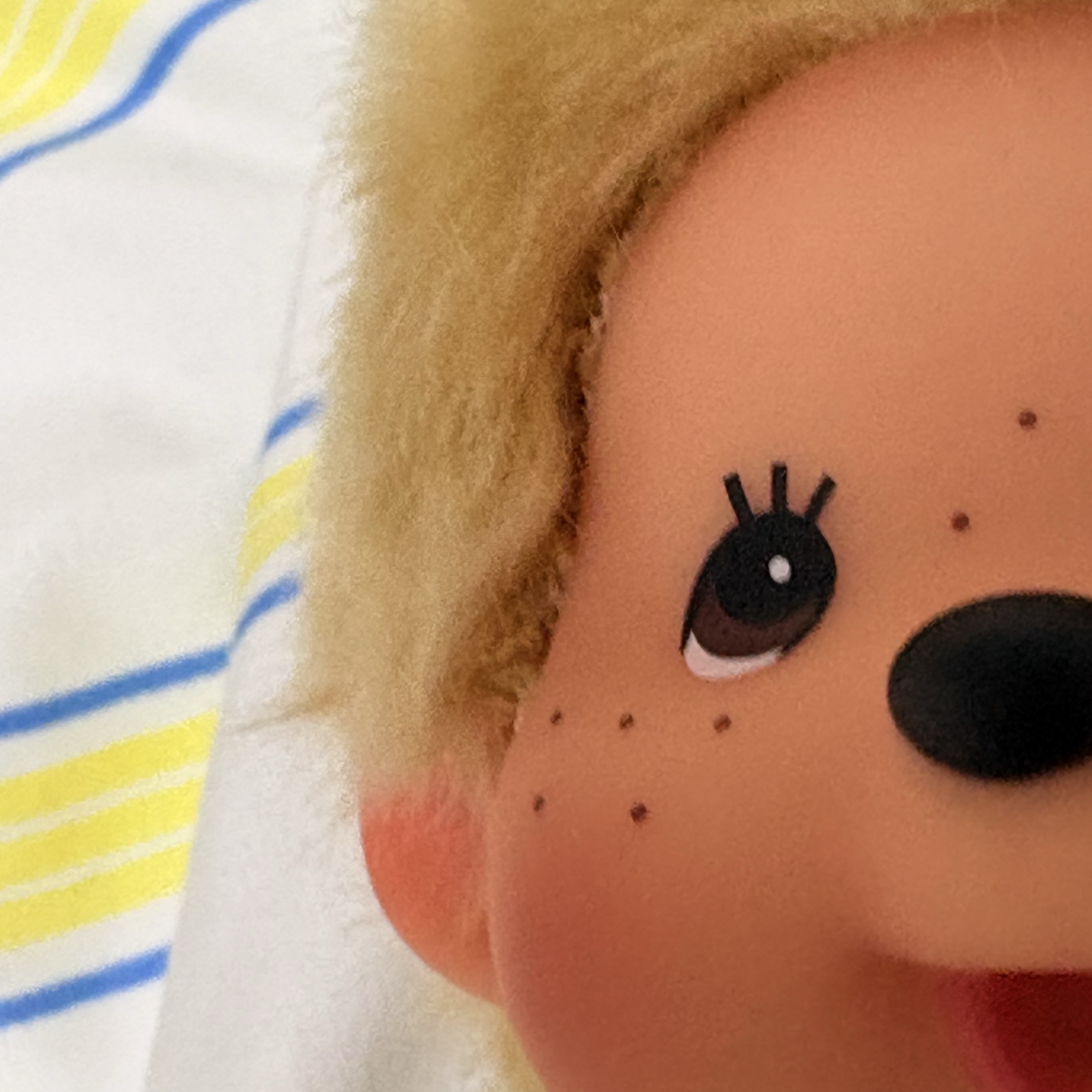 Monchhichi Premium Standard S Beige Girl 착용 스타일 - 2