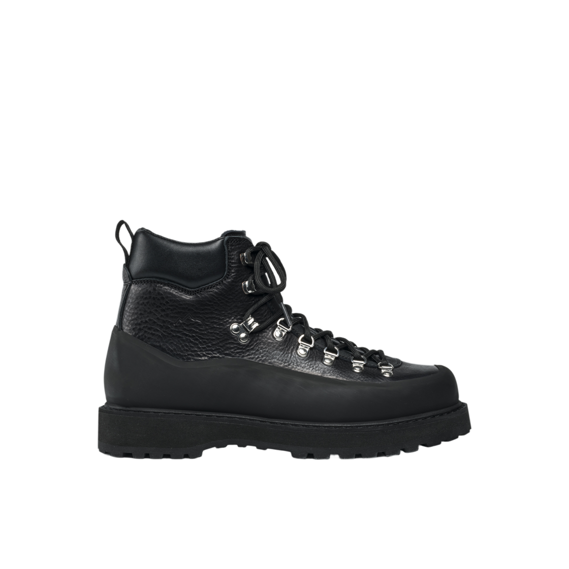 디에메 로치아 베트 고마 블랙 보바인 레더 블랙(Diemme Roccia Vet Gomma Black Bovine Leather Black) - 1