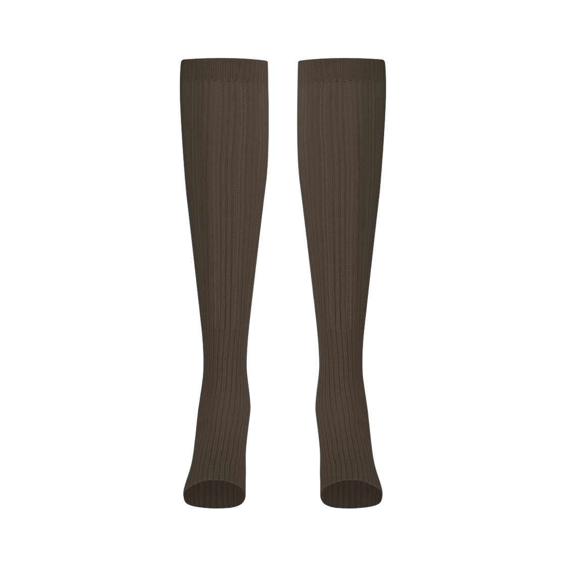 쥬키프 자외선 차단 레이스 삭스 다크 브라운(Juukiff Sun Protecting Ankle Socks In Mixed Cotton Dark Brown) - 2