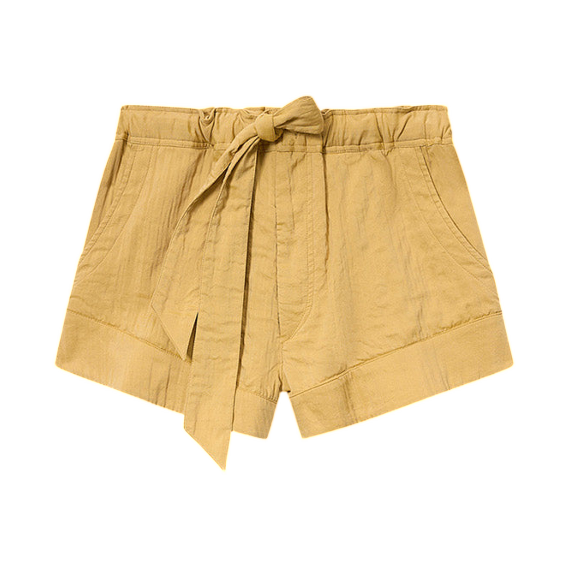 (W) 이자벨 마랑 비르바 어드벤처 스타일 쇼츠 사프론 - 26SS((W) Isabel Marant Birva Adventurer Style Shorts Saffron - 26SS)