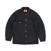 ersco Denim Chore Jacket Black