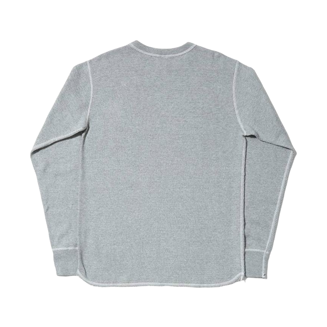 버즈 릭슨 써멀 헨리넥 티셔츠 헤더 그레이(Buzz Rickson's Thermal Henley Neck T-Shirt Heather Gray) - 2