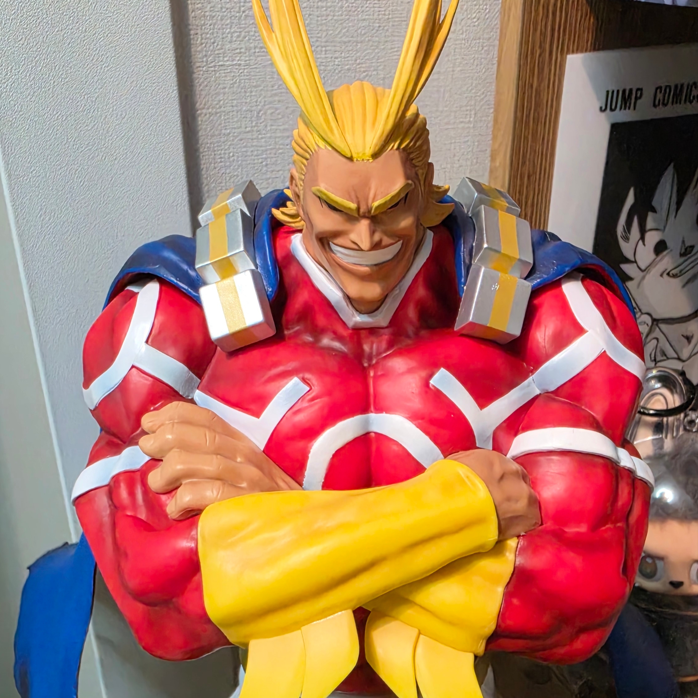 Bandai Ichiban Kuji My Hero Academia Spun Feelings Last One Prize All Might Silver Age MASTERLISE EXTRA 착용 스타일