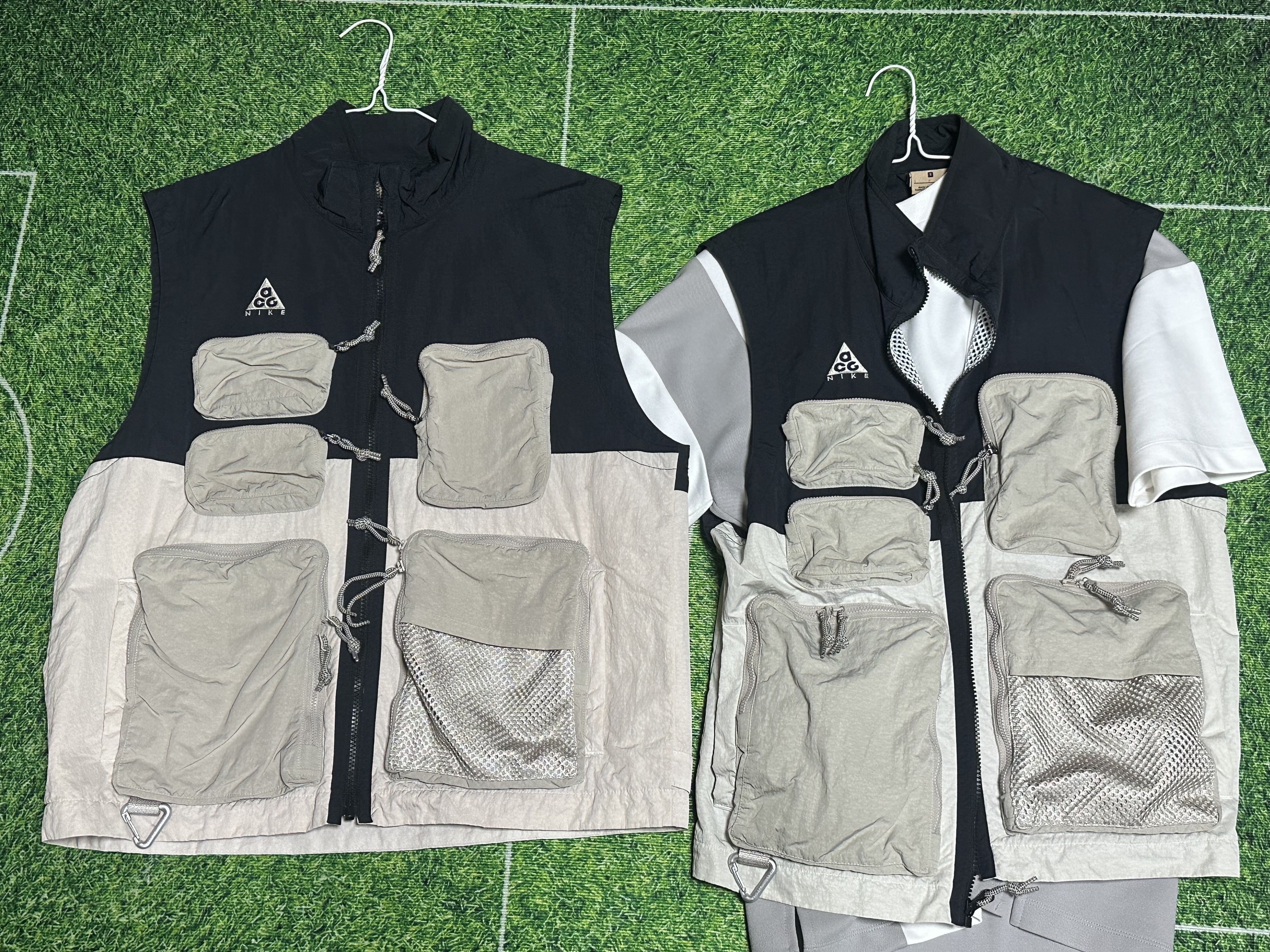 Nike ACG Utility Vest Black Summit White - US/EU 착용 스타일