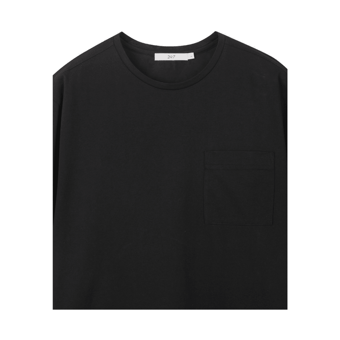 24/7 시리즈 소로나 30수 포켓 티셔츠 블랙(24/7 series Sorona 30'S Pocket Tee Black) - 3