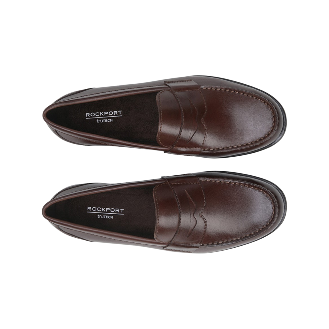 락포트 클래식 페니 로퍼 다크 브라운 - W 와이드(Rockport Classic Penny Loafer Dark Brown - W Wide) - 2