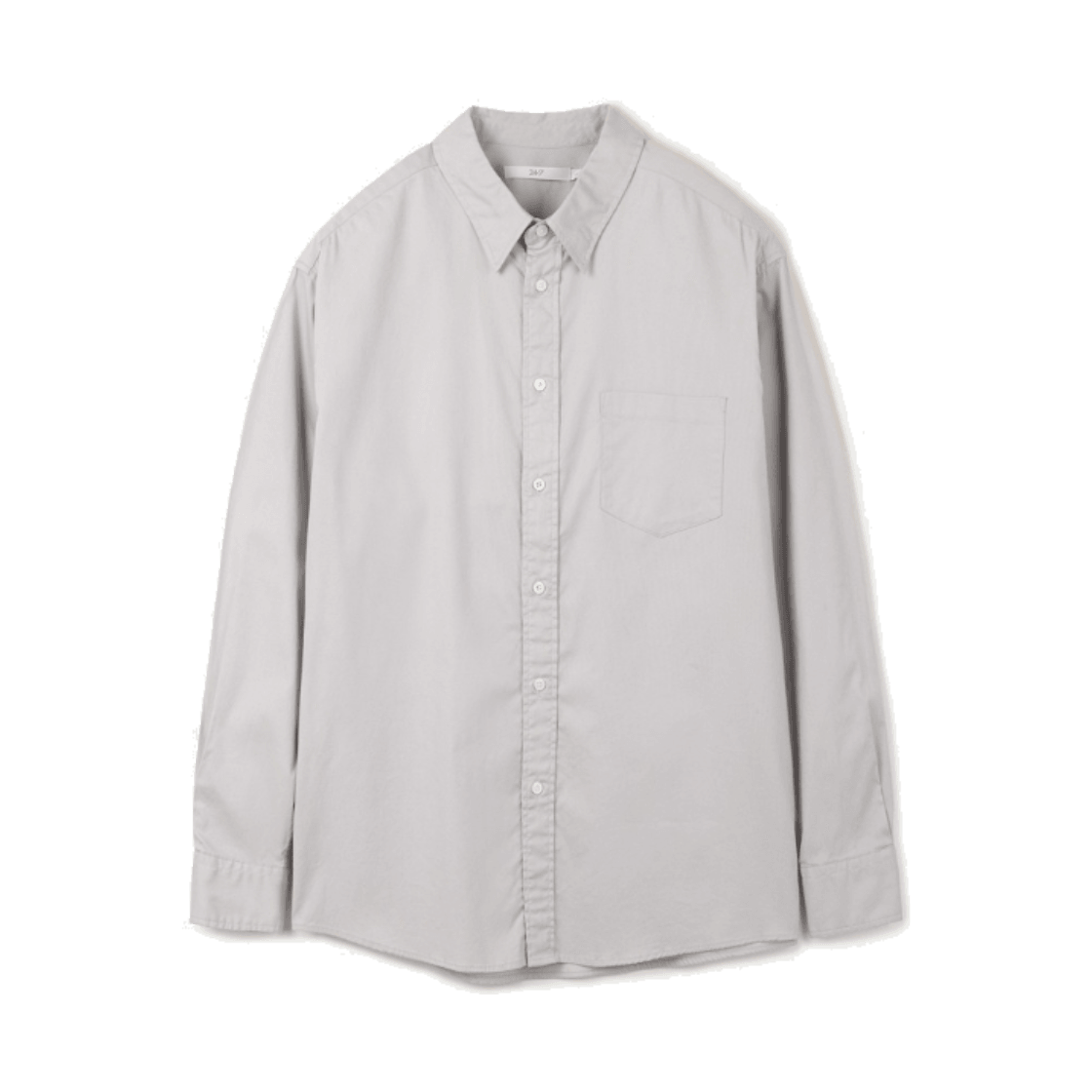 TMSFX24551GYX 24/7 series Compact Stretch Oxford Shirts Gray