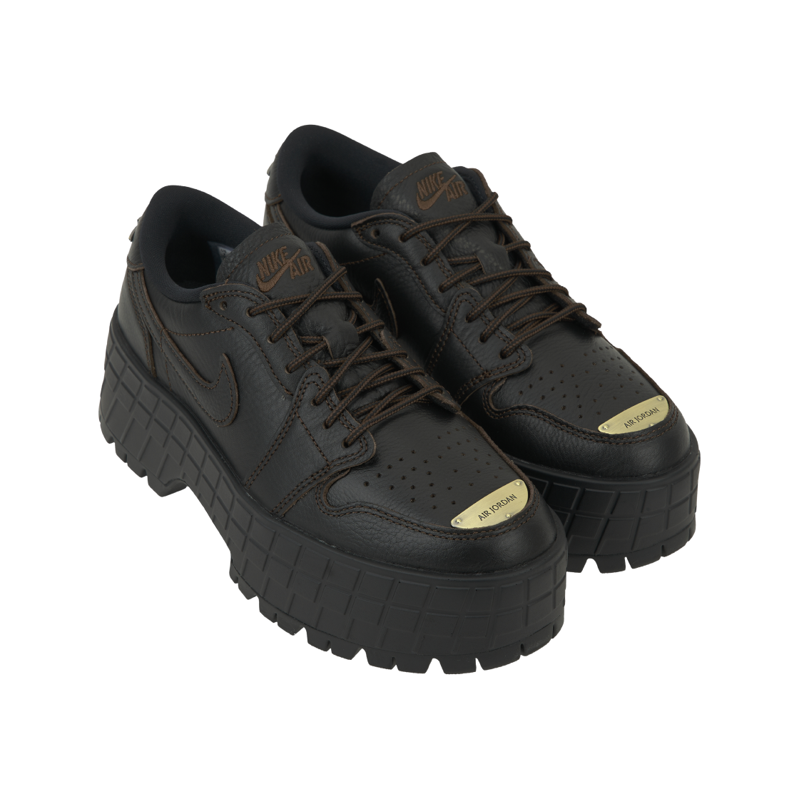 (W) 조던 1 브루클린 로우 블랙 카카오 와우((W) Jordan 1 Brooklyn Low Black Cacao Wow) - 4