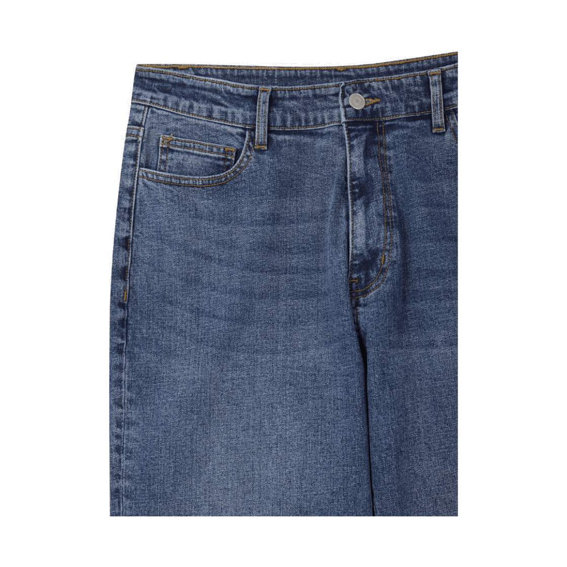 24/7 시리즈 세미 와이드 스트레이트 데님 다크 네이비(24/7 series Semi-Wide Straight Denim Dark Navy) - 4