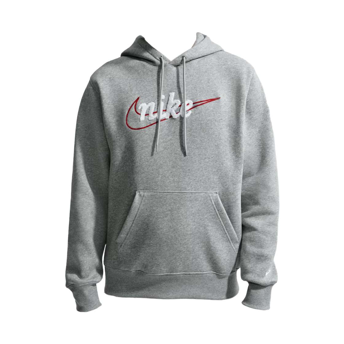 IF0686-063 Nike NSW Club Fleece Hoodie Dark Grey Heather Light Smoke Grey - Asia