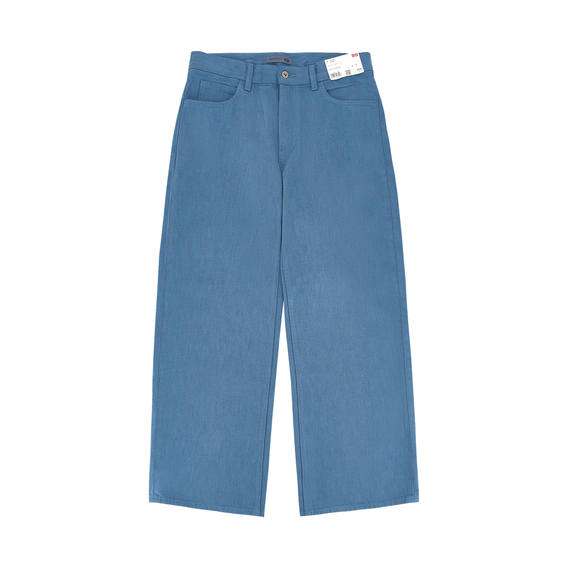 유니클로 x JW 앤더슨 와이드 스트레이트 컬러 진 블루(Uniqlo x JW Anderson Wide Straight Color Jeans Blue)