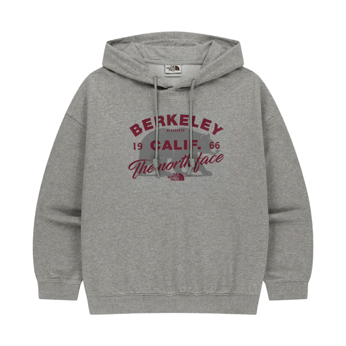 노스페이스 화이트 라벨 버클리 후드 멜란지 그레이 - 26SS(The North Face White Label Berkeley Hoodie Melange Grey - 26SS) - 1