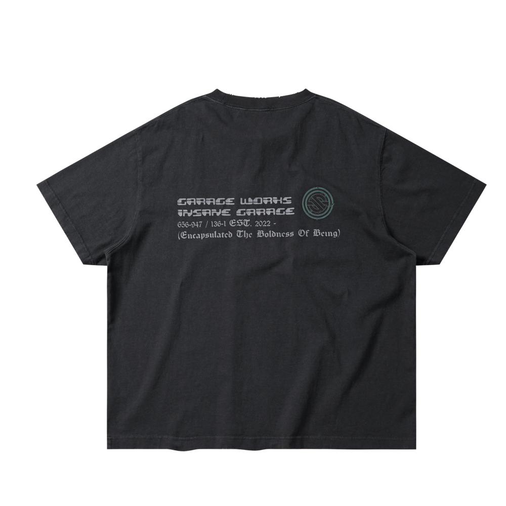 인세인개러지 모즈 티셔츠 - 빈티지 블랙(INSANE GARAGE Mods T-Shirt_Vintage Black) - 2