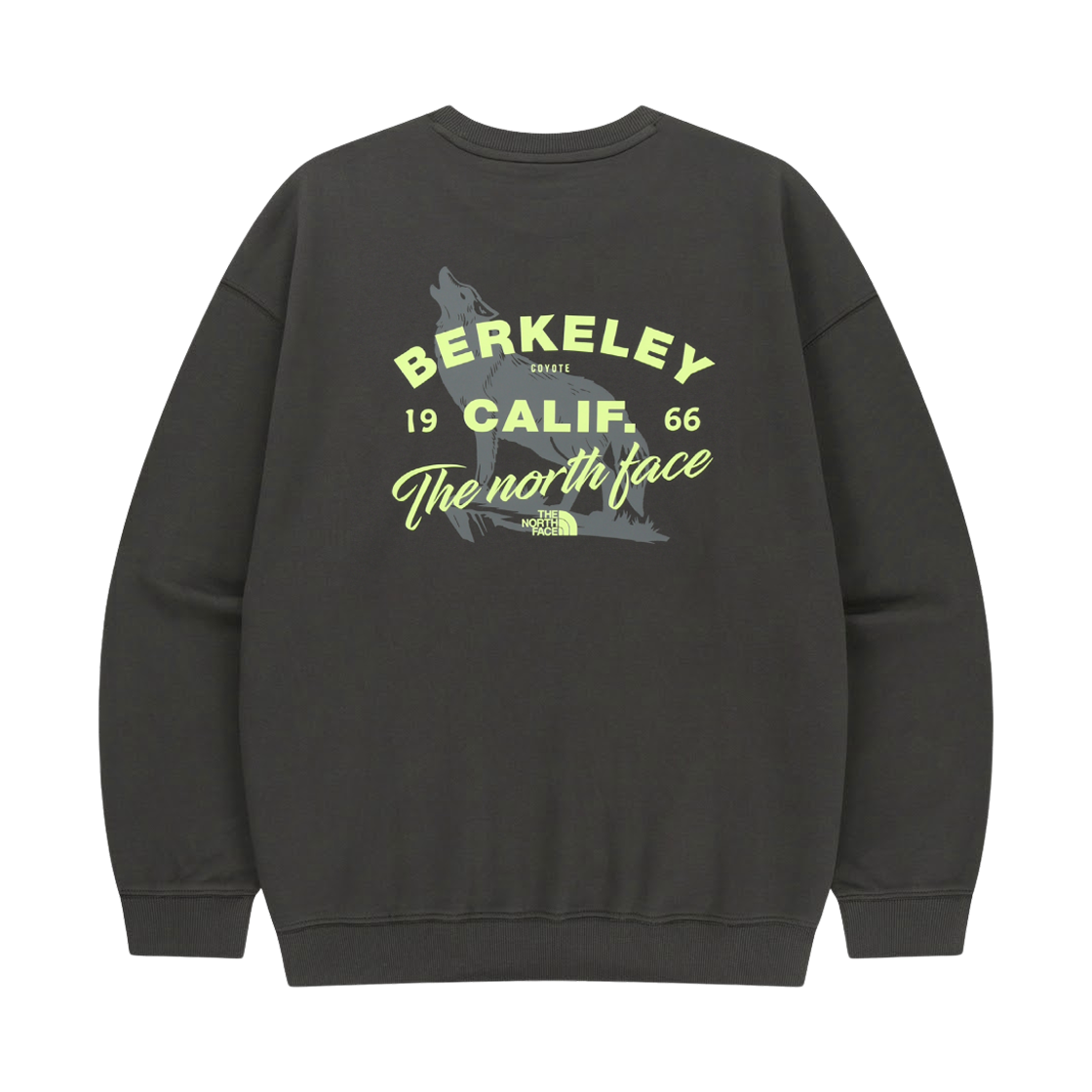 NM5MS06J The North Face White Label Berkeley Sweatshirts Charcoal Grey - 26SS