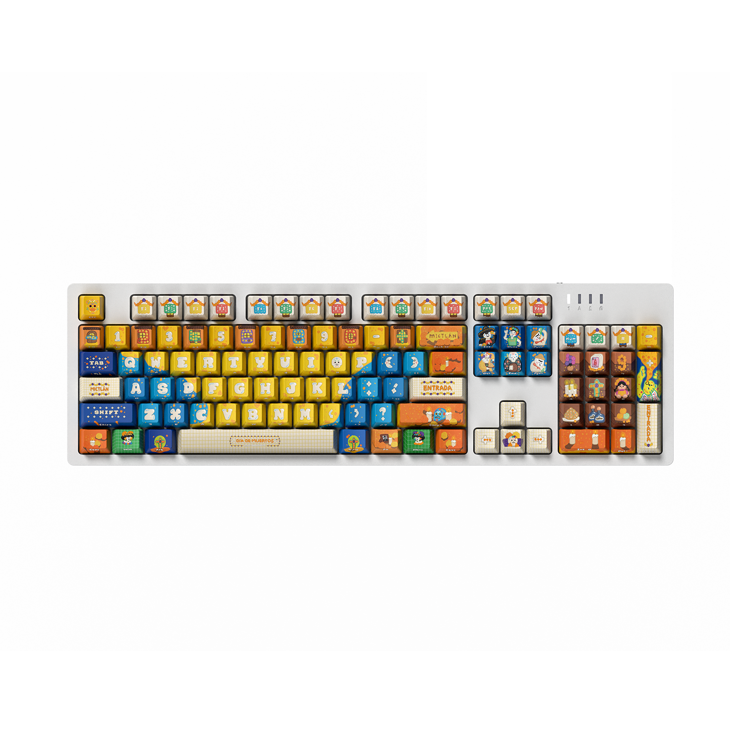 시이닷 믹뜰란 유선 LED 기계식 키보드(C.e.dot Mictlan Wired LED Mechanical Keyboard)