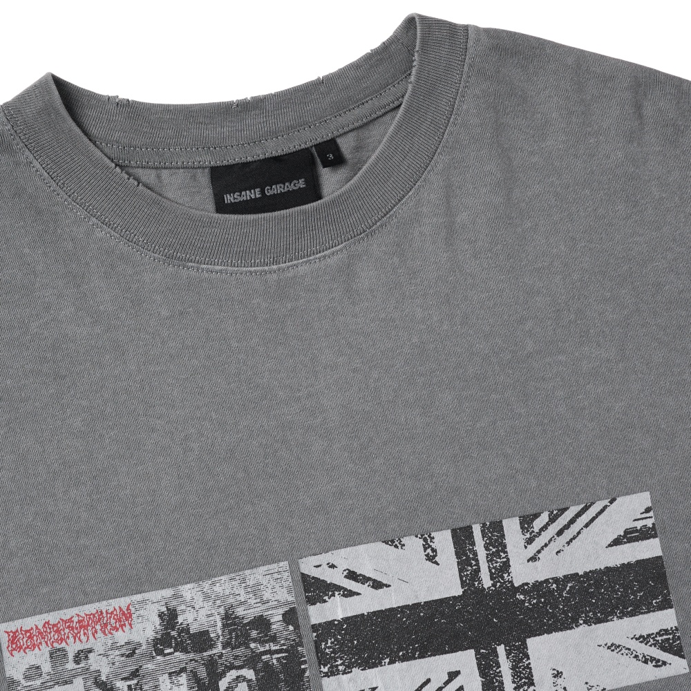 인세인개러지 모즈 티셔츠 - 차콜(INSANE GARAGE Mods T-Shirt_Charcoal) - 3
