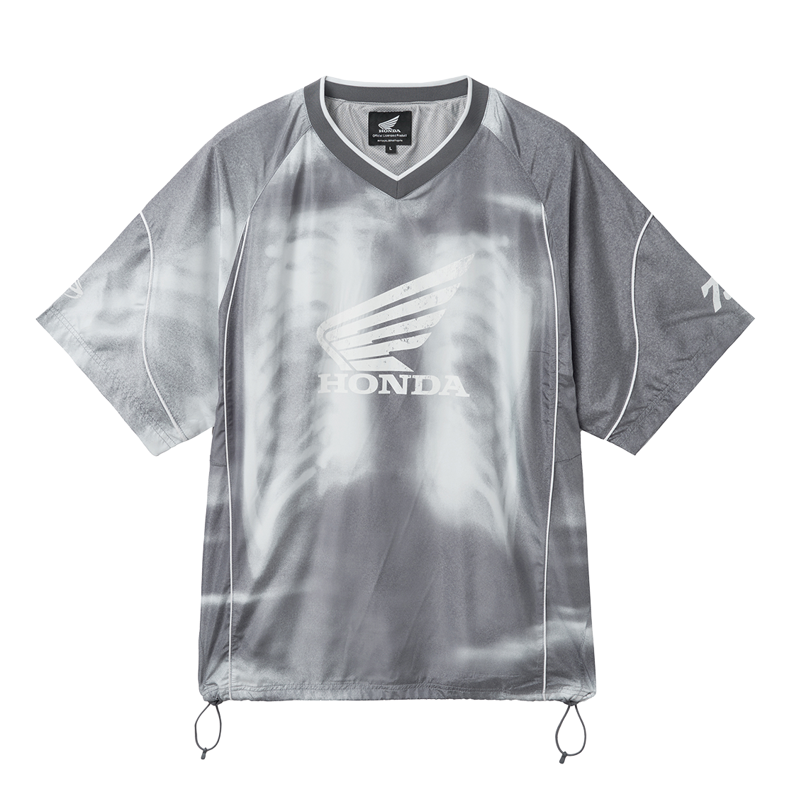 [KREAM 단독] 혼다 나일론 엑스레이 레이싱 숏슬리브 그레이([KREAM 단독] Honda Nylon X-Ray Racing Short Sleeve Gray)
