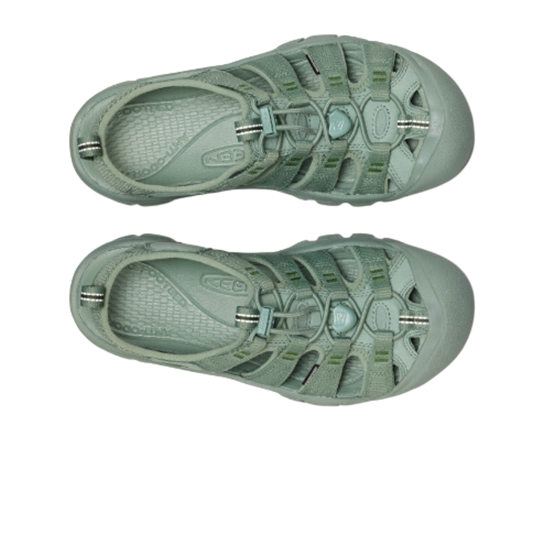 (W) 킨 뉴포트 H2 모노크롬 릴리 패드((W) Keen Newport H2 Monochrome Lily Pad) - 2