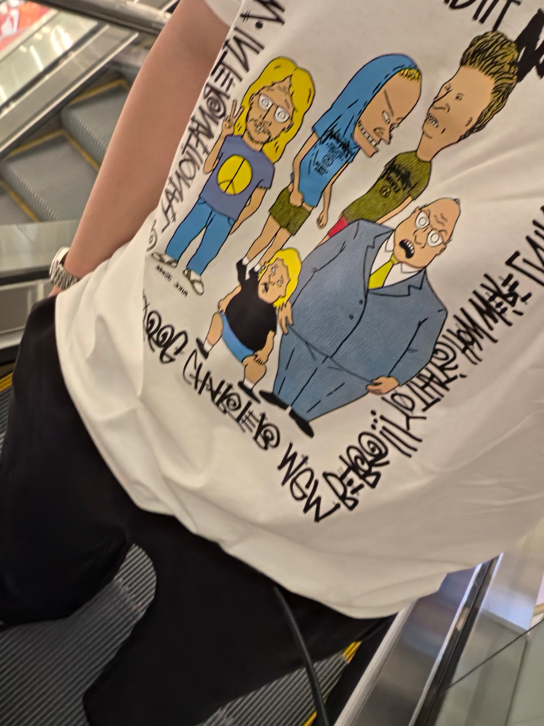 Human Made Acrylic Bangle #1 Black 착용 스타일 - 4