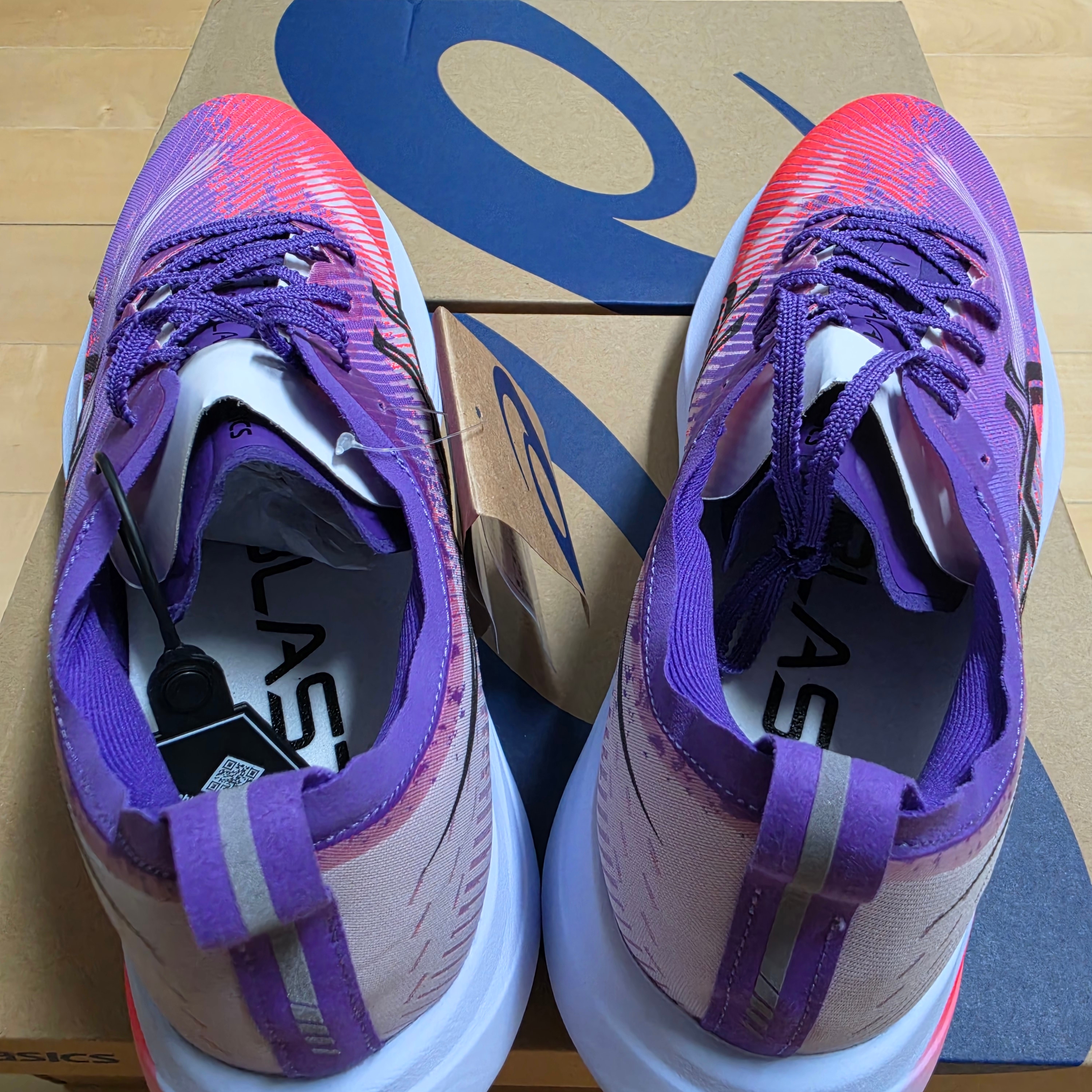 Asics Megablast Edo Purple Black 착용 스타일 - 4