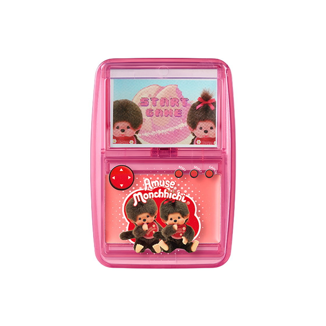 어뮤즈 x 몬치치 게임기 립 앤 치크 헬시 밤 01 복숭아 밤(Amuse x Monchhichi Limited Edition Game Console Lip & Cheek Healthy Balm Peach Balm) - 1