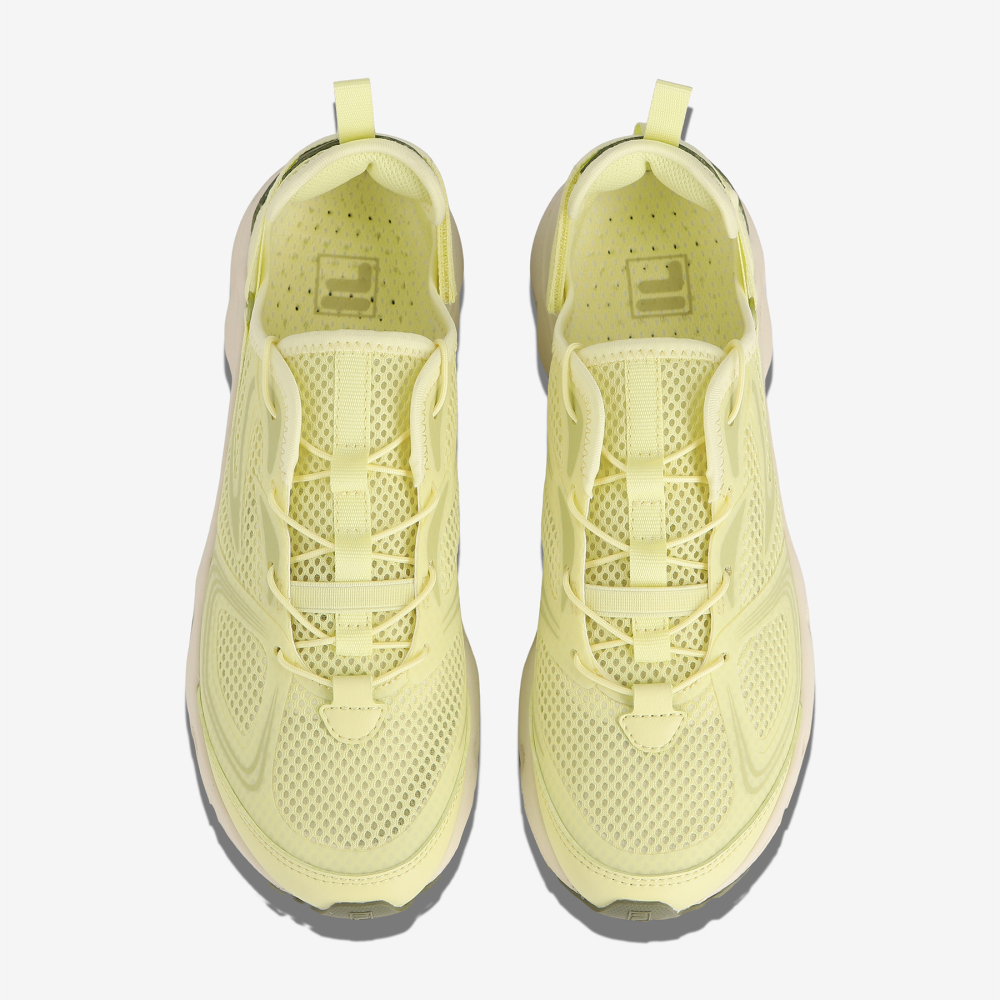 [6% 적립] 휠라 슬릭 웨이비 샌들 v3 옐로우([6% 적립] FILA Sleek Wavy Sandals V3 Yellow) - 4