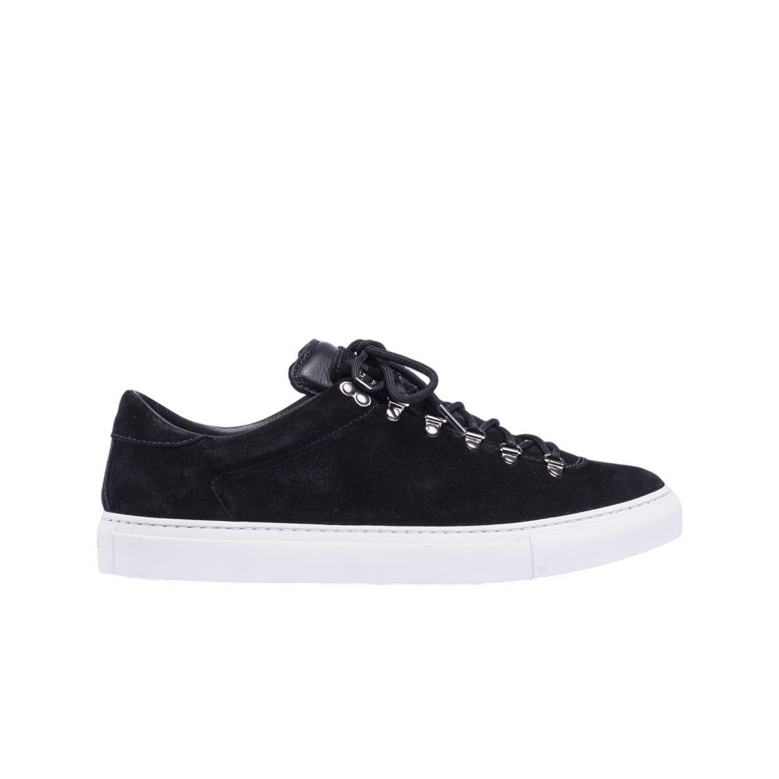 디에메 마로스티카 로우 블랙 스웨이드 블랙(Diemme Marostica Low Black Suede Black)
