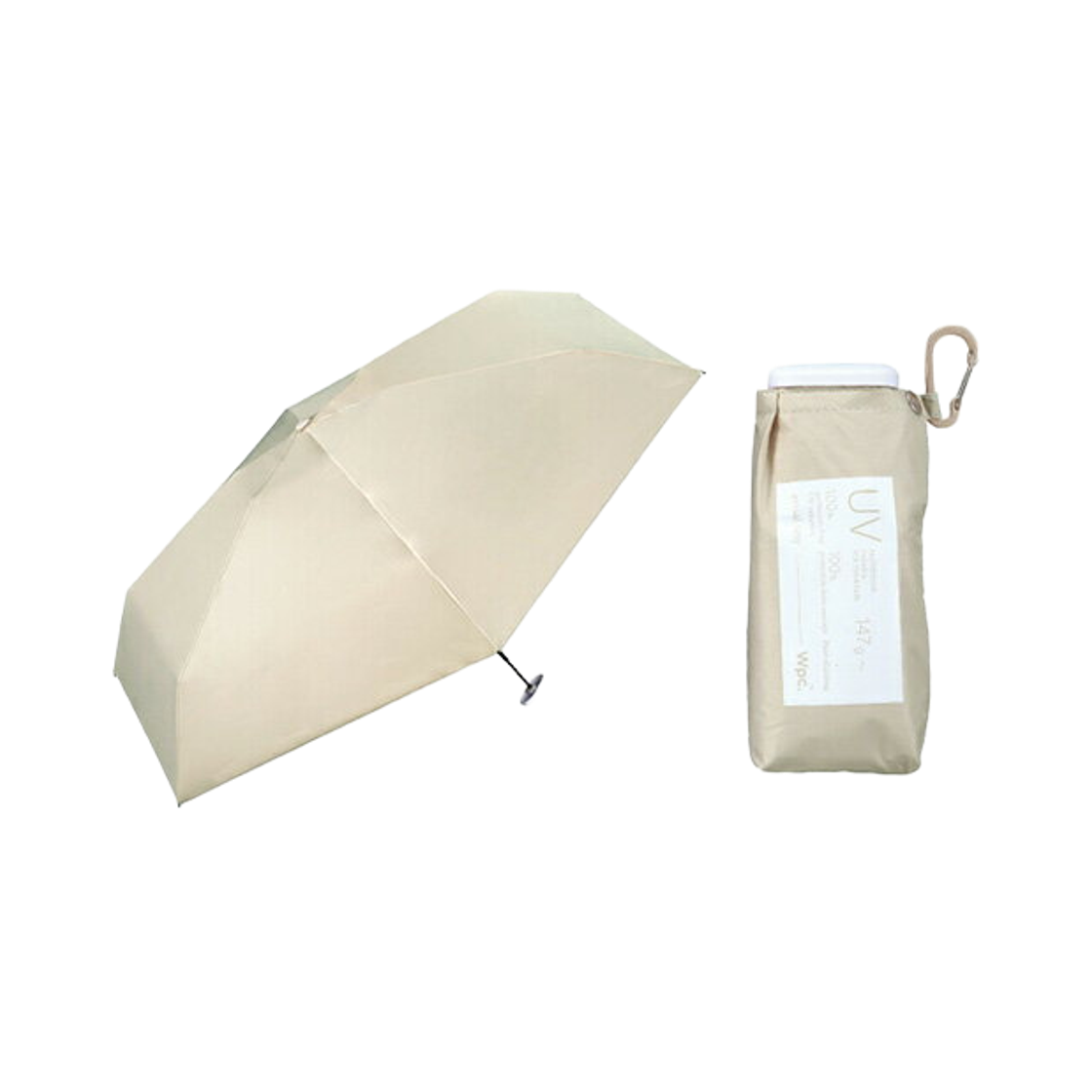 WPC UPF50+ UV 엄브렐라 베이지(WPC UPF50+ UV Umbrella Beige)