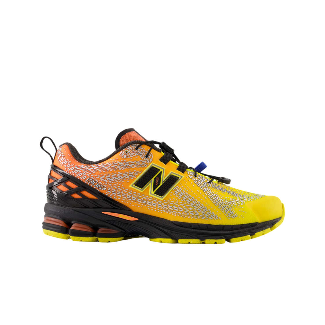 U19066QG New Balance 1906F Punch Yellow Tangerine Heat