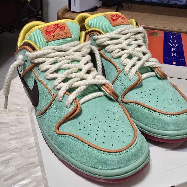 Nike SB Dunk Low Pro Tourmaline 착용 스타일