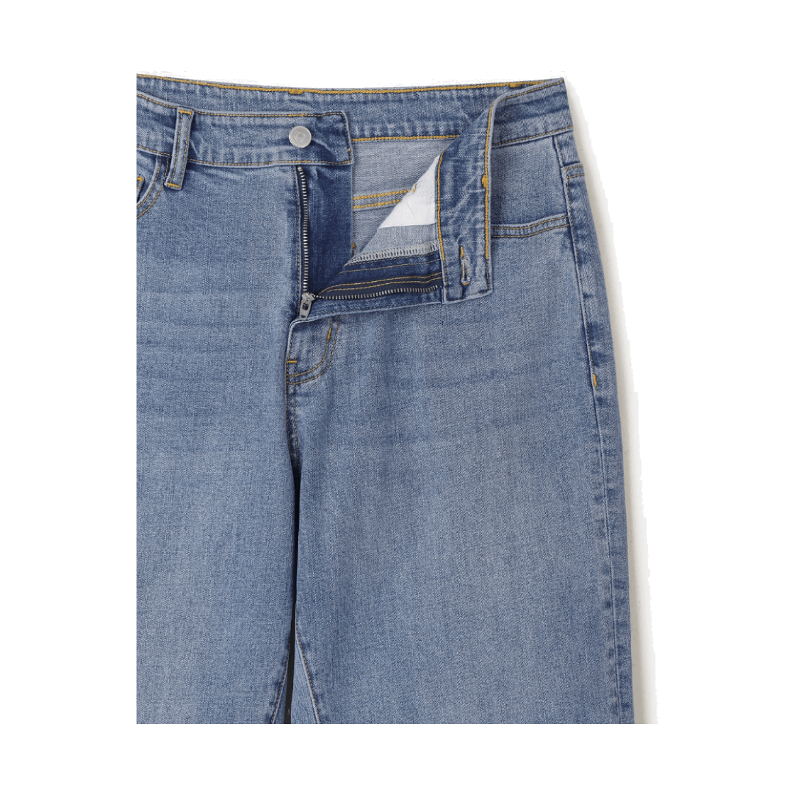 24/7 시리즈 세미 와이드 스트레이트 데님 라이트 블루(24/7 series Semi-Wide Straight Denim Light Blue) - 6