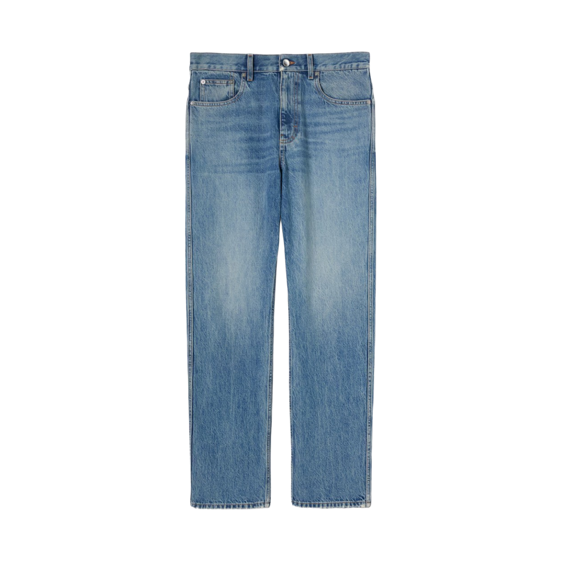 구찌 슬림핏 코튼 데님 팬츠 라이트 블루(Gucci Slim Fit Cotton Denim Pants Light Blue)