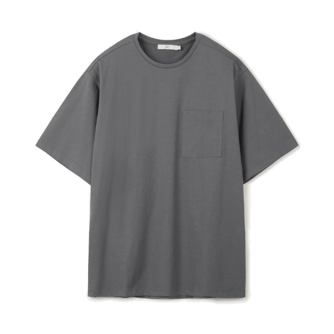 TMTAX24202CHX 24/7 series Sorona 30'S Pocket Tee Charcoal