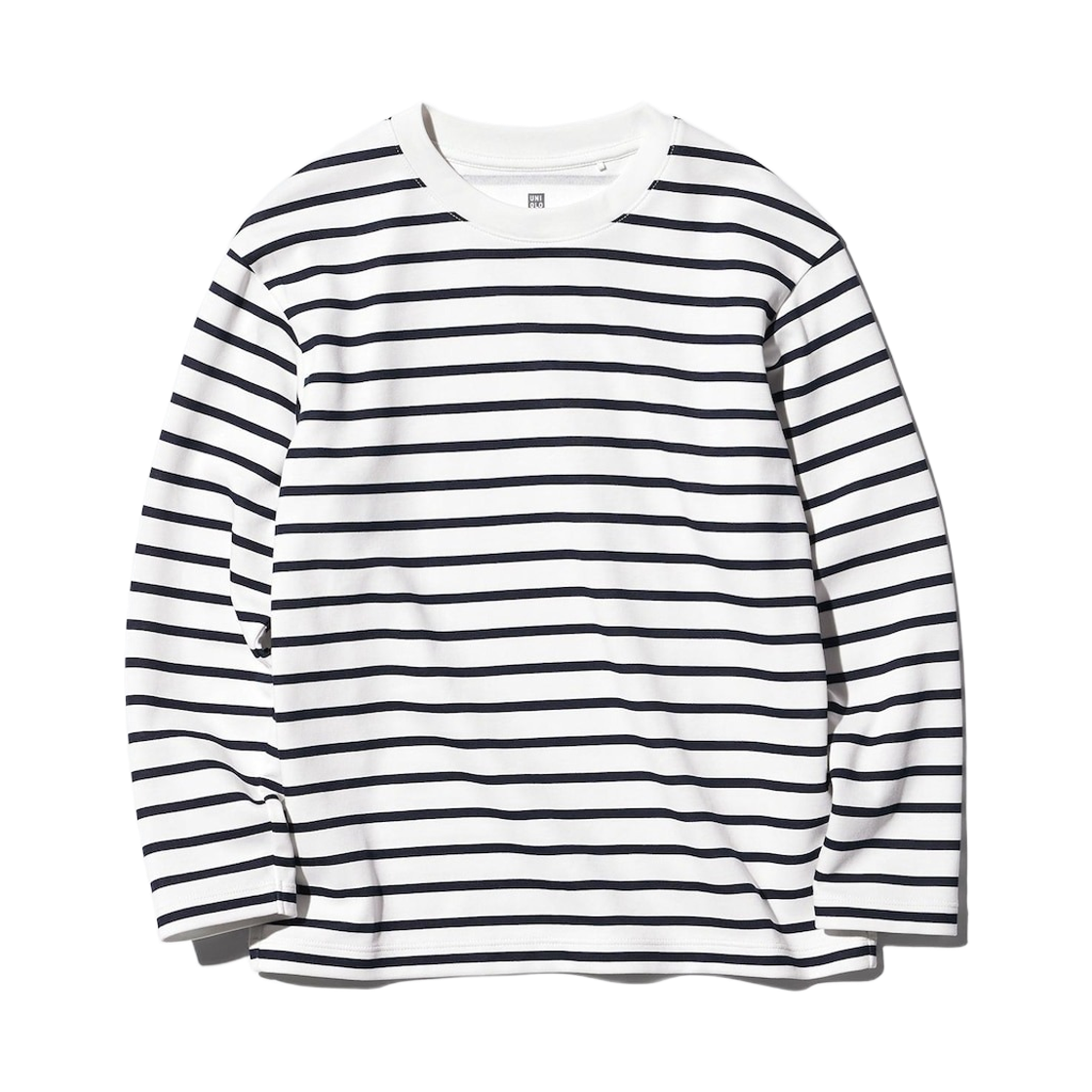 474833-69 / 483439-69 / 480182-69 (Kids) Uniqlo Airism Cotton Crew Neck T-Shirt Navy - JP