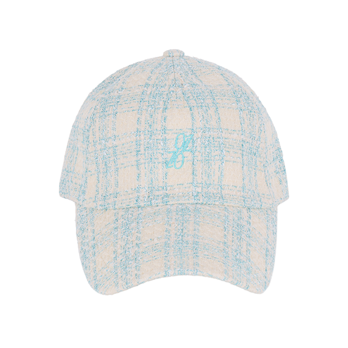 지오송지오 컬렉션 시그니처 트위드 체크 볼캡 베이지 BI2CP203BE(ZIOSONGZIO COLLECTION Signature Tweed Check Ball Cap Beige) - 1
