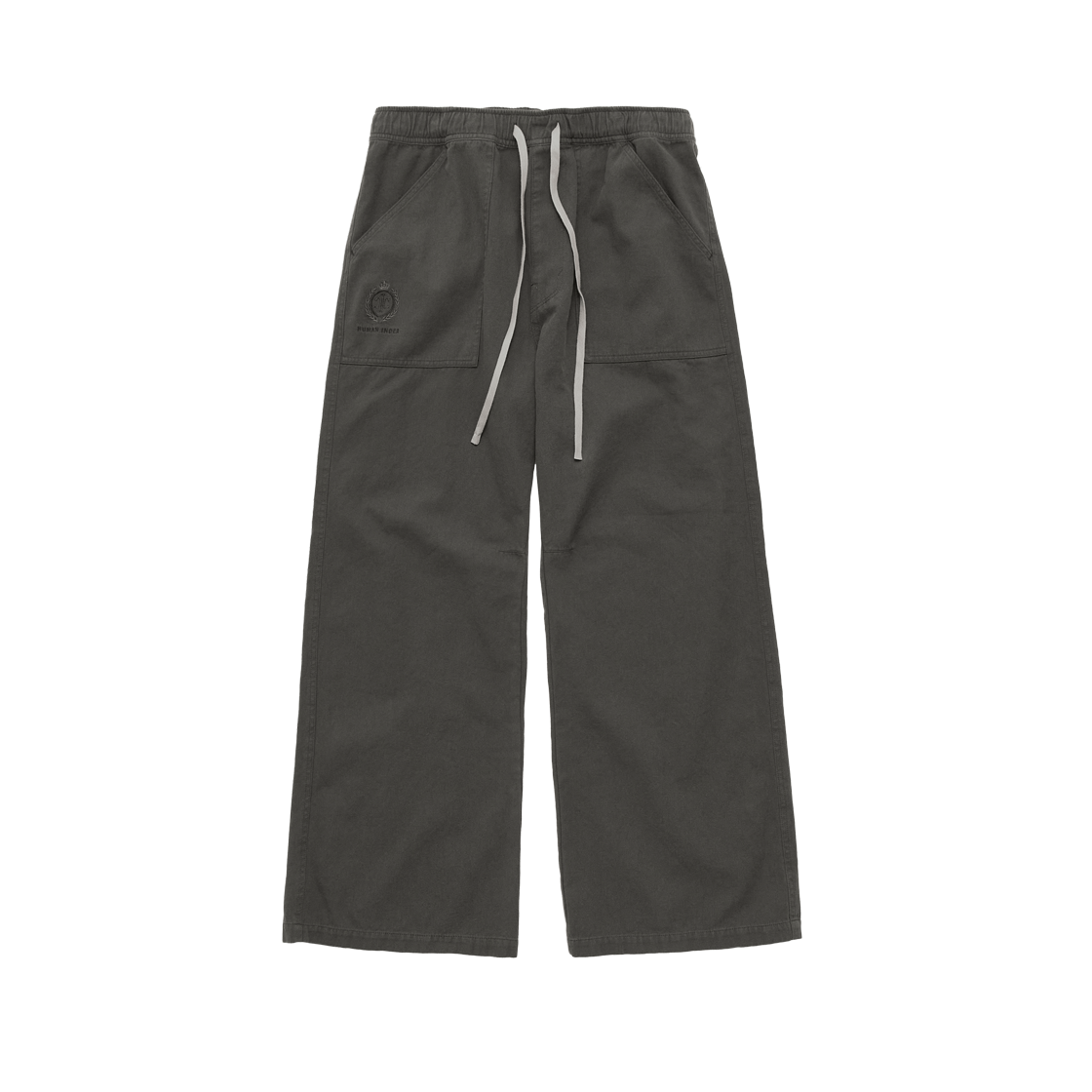폴리테루 휴먼인덱스 휴먼 퍼티그 파자마 팬츠 카키 그레이(Polyteru Human Index Human Fatigue Pajama Pants Khaki Gray)