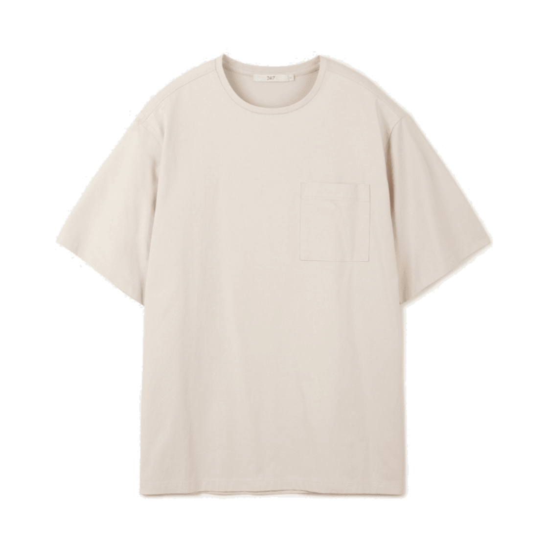 TMTAX24202BEL 24/7 series Sorona 30'S Pocket Tee Light Beige